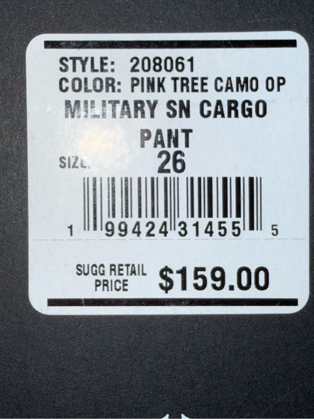 True Religion Pink and Cream Camo Jeans - Picture 6 of 9